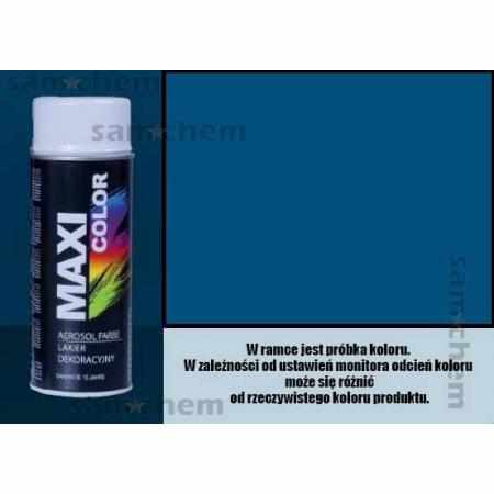 SAMCHEM Farba SPRAY RAL: 5010 NIEBIESKI maxi color 400ML maxi color Farby w sprayu Farba SPRAY RAL: 5010 NIEBIESKI maxi colo