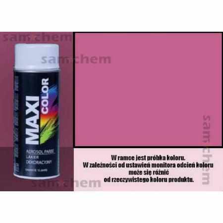 SAMCHEM Farba SPRAY RAL: 4003 FIOLETOWY maxi color 400ML maxi color Farby w sprayu Farba SPRAY RAL: 4003 FIOLETOWY maxi colo