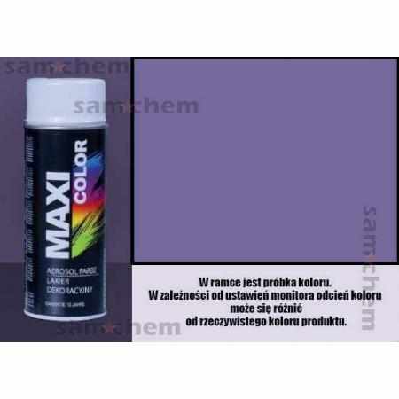 SAMCHEM Farba SPRAY RAL: 4005 NIEBIESKI LILIOWY maxi color 400ML maxi color Farby w sprayu Farba SPRAY RAL: 4005 NIEBIESKI L
