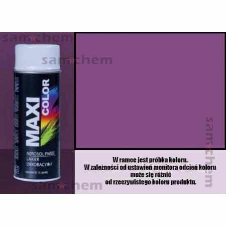 SAMCHEM Farba SPRAY RAL: 4008 FIOLETOWY maxi color 400ML maxi color Farby w sprayu Farba SPRAY RAL: 4008 FIOLETOWY maxi colo