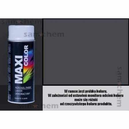 SAMCHEM Farba SPRAY RAL: 7024 GRAFITOWY maxi color 400ML maxi color Farby w sprayu Farba SPRAY RAL: 7024 GRAFITOWY maxi colo