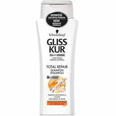 SAMCHEM GLISS KUR SZAMPON TOTAL REPAIR 400ML GLISS KUR Strona główna GLISS KUR SZAMPON TOTAL REPAIR 400ML