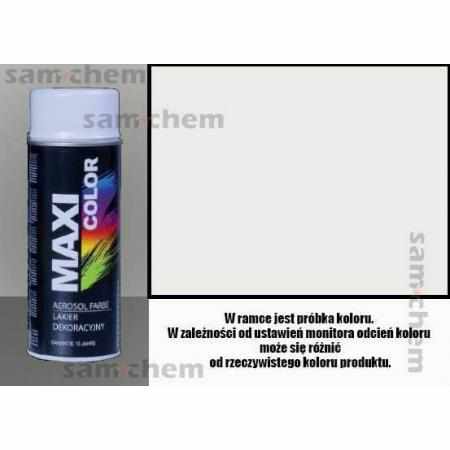 SAMCHEM Farba SPRAY RAL: 9003 BIAŁY MATOWY Maxi Color 400ML maxi color Farby w sprayu FARBA MATOWA BIAŁA SPRAY RAL 9003 Maxi