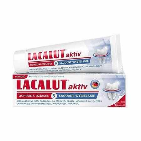 SAMCHEM LACALUT AKTIV ŁAGODNE WYBIELANIE 75 ML LACALUT Strona główna LACALUT AKTIV ŁAGODNE WYBIELANIE 75 ML