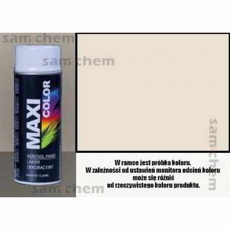 SAMCHEM Farba SPRAY RAL: 9001 BIAŁY Maxi Color 400ML maxi color Farby w sprayu Farba SPRAY RAL: 9001 BIAŁY Maxi Color 400ML