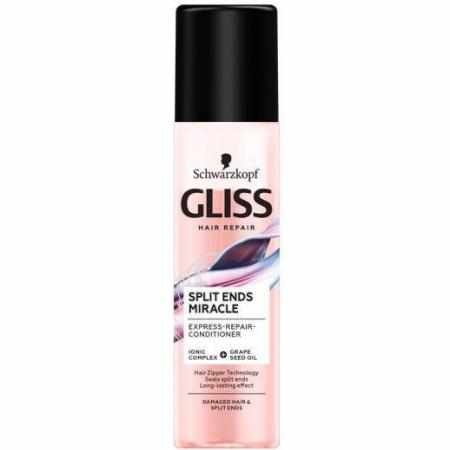SAMCHEM GLISS KUR ODŻYWKA SPLIT & MIRACLE SPRAY GLISS KUR Strona główna Gliss Kur Split Ends Miracle odżywka do włosów z kom