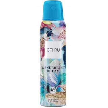 SAMCHEM C-THRU DEZODORANT SPRAY WANDERLUST 150ML C-Thru Strona główna C-THRU DEZODORANT SPRAY WANDERLUST 150ML