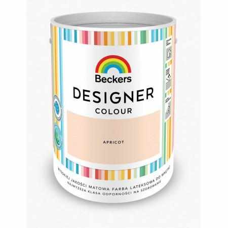 SAMCHEM Beckers DESIGNER APRICOT 5L Beckers Farby Beckers DESIGNER APRICOT 5L - lateksowa dobrze zmywalna farba o matowym wy SAMCHEM Beckers DESIGNER APRICOT 5L Beckers Farby Beckers DESIGNER APRICOT 5L - lateksowa dobrze zmywalna farba o matowym wy