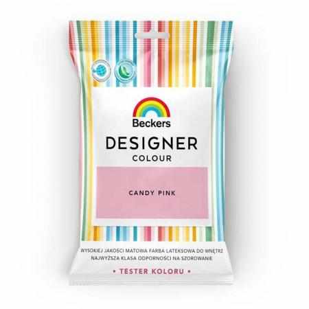 SAMCHEM TESTER BECKERS DESIGNER CANDY PINK Beckers Farby Zapraszamy do zakupu testera farby lateksowej Beckers DESIGNER CAND