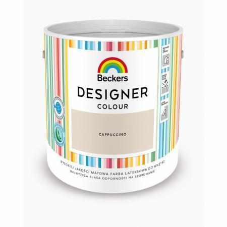 SAMCHEM Beckers DESIGNER CAPPUCCINO 2.5L Beckers Farby Beckers DESIGNER CAPPUCCINO 2.5L - lateksowa dobrze zmywalna farba o SAMCHEM Beckers DESIGNER CAPPUCCINO 2.5L Beckers Farby Beckers DESIGNER CAPPUCCINO 2.5L - lateksowa dobrze zmywalna farba o
