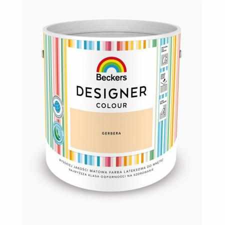 SAMCHEM Beckers DESIGNER GERBERA 2.5L Beckers Farby Beckers DESIGNER GERBERA 2.5L - lateksowa dobrze zmywalna farba o matowy