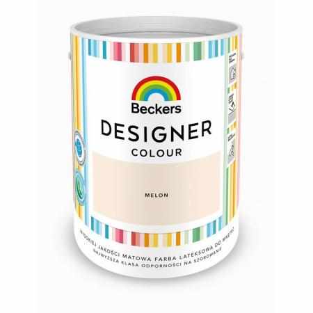SAMCHEM Beckers DESIGNER MELON 5L Beckers Farby Beckers DESIGNER MELON 5L - lateksowa dobrze zmywalna farba o matowym wykońc