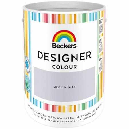 SAMCHEM Beckers DESIGNER MISTY VIOLET 5L Beckers Farby Beckers DESIGNER MISTY VIOLET 5L - lateksowa dobrze zmywalna farba o SAMCHEM Beckers DESIGNER MISTY VIOLET 5L Beckers Farby Beckers DESIGNER MISTY VIOLET 5L - lateksowa dobrze zmywalna farba o