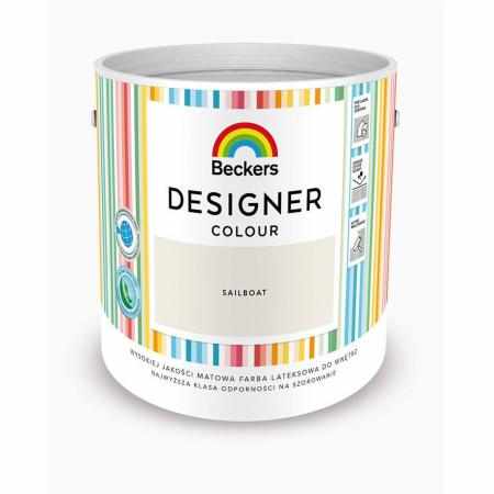 SAMCHEM Beckers DESIGNER SAILBOAT 2.5L Beckers Farby Beckers DESIGNER SAILBOAT 2.5L - lateksowa dobrze zmywalna farba o mato
