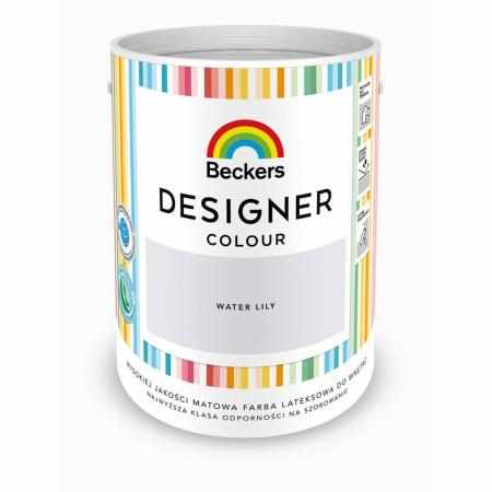 SAMCHEM Beckers DESIGNER WATER LILY 5L Beckers Farby Beckers DESIGNER WATER LILY 5L - lateksowa dobrze zmywalna farba o mato SAMCHEM Beckers DESIGNER WATER LILY 5L Beckers Farby Beckers DESIGNER WATER LILY 5L - lateksowa dobrze zmywalna farba o mato