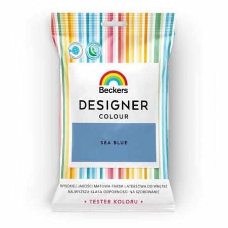 SAMCHEM TESTER BECKERS DESIGNER SEA BLUE Beckers Farby Zapraszamy do zakupu testera farby lateksowej Beckers DESIGNER SEA BL