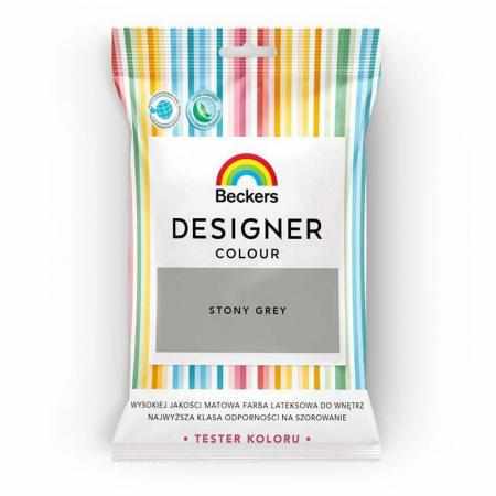 SAMCHEM TESTER BECKERS DESIGNER STONY GREY Beckers Farby Zapraszamy do zakupu testera farby lateksowej Beckers DESIGNER STON