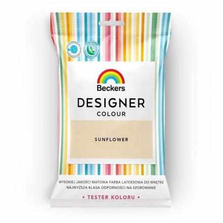 SAMCHEM TESTER BECKERS DESIGNER SUNFLOWER Beckers Farby Zapraszamy do zakupu testera farby lateksowej Beckers DESIGNER SUNFL