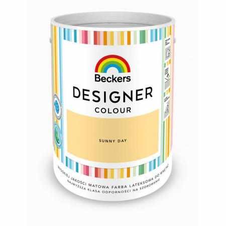 SAMCHEM Beckers DESIGNER SUNNY DAY 5L Beckers Farby Beckers DESIGNER SUNNY DAY 5L - lateksowa dobrze zmywalna farba o matowy SAMCHEM Beckers DESIGNER SUNNY DAY 5L Beckers Farby Beckers DESIGNER SUNNY DAY 5L - lateksowa dobrze zmywalna farba o matowy