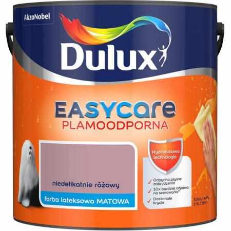 SAMCHEM NIEDELIKATNIE RÓŻOWY 2.5L DULUX EASYCARE DULUX Farby NIEDELIKATNIE RÓŻOWY 2.5L DULUX EASYCARE Wydajność: 14 m2/LCzas