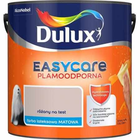 SAMCHEM RÓŻANY NA TEST 2.5L DULUX EASYCARE DULUX Farby RÓŻANY NA TEST 2.5L DULUX EASYCARE Wydajność: 14 m2/LCzas schnięcia: 