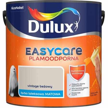 SAMCHEM VINTAGE BEŻOWY 2.5L DULUX EASYCARE DULUX Farby VINTAGE BEŻOWY 2.5L DULUX EASYCARE Wydajność: 14 m2/LCzas schnięcia: 