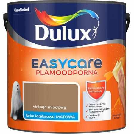 SAMCHEM VINTAGE MIODOWY 2.5L DULUX EASYCARE DULUX Farby VINTAGE MIODOWY 2.5L DULUX EASYCARE Wydajność: 14 m2/LCzas schnięcia