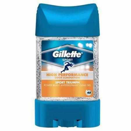 SAMCHEM GILLETTE ANTYPERSPIRANT GEL TRIUMPH SPORT 70ML GILLETTE Antyperspiranty GILLETTE ANTYPERSPIRANT GEL TRIUMPH SPORT 70
