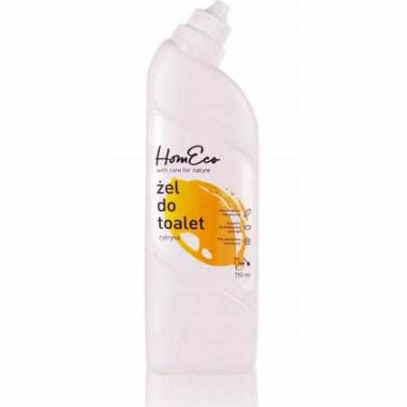 SAMCHEM HOMECO ŻEL DO CZYSZCZENIA TOALET CYTRYNA 750 ML HomEco Strona główna Cytrynowy żel do czyszczenia toalet, biodegrado