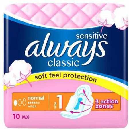 SAMCHEM ALWAYS SENSITIVE NORMAL ZE SKRZYDEŁKAMI 10 SZT ALWAYS Strona główna ALWAYS SENSITIVE NORMAL ZE SKRZYDEŁKAMI 10 SZT