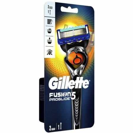 SAMCHEM GILLETTE MASZYNKA FUSION PROGLIDE5 +2 WKŁADY GILLETTE Strona główna Nowa maszynka do golenia Fusion ProGlide z techn