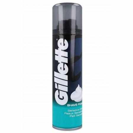 SAMCHEM GILLETTE SENSITIVE PIANKA DO GOLENIA 200ML GILLETTE Strona główna GILLETTE SENSITIVE PIANKA DO GOLENIA 200ML