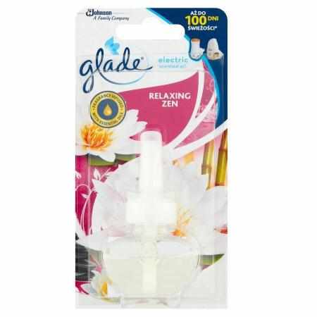 SAMCHEM Glade Relaxing Zen Zapas do elektrycznego odświeżacza powietrza 20 ml GLADE Strona główna GLADE ODŚWIEŻACZ ZAPAS REL