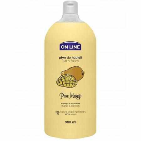 SAMCHEM ON LINE KREMOWY PŁYN DO KĄPIELI MANGO 980ML On Line Strona główna ON LINE Pure Mango to kremowy płyn do kąpieli. Zaw