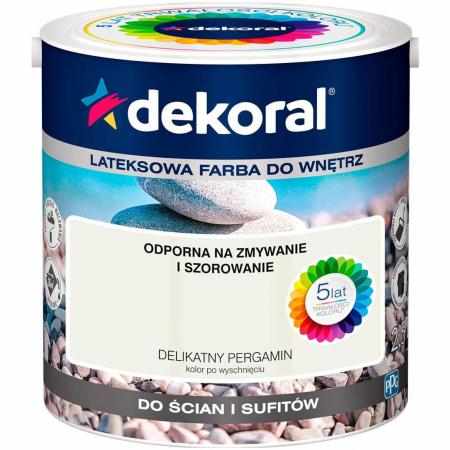 SAMCHEM AKRYLIT W DELIKATNY PERGAMIN 2.5L DEKORAL Farby AKRYLIT W / MOC KOLORU DELIKATNY PERGAMIN 2.5LW 2021 roku seria kolo