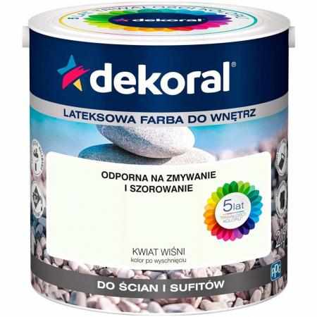SAMCHEM AKRYLIT W KWIAT WIŚNI 2.5L DEKORAL Farby AKRYLIT W / MOC KOLORU KWIAT WIŚNI 2.5LW 2021 roku seria kolorowych farb Ak SAMCHEM AKRYLIT W KWIAT WIŚNI 2.5L DEKORAL Farby AKRYLIT W / MOC KOLORU KWIAT WIŚNI 2.5LW 2021 roku seria kolorowych farb Ak