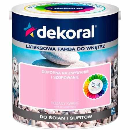 SAMCHEM AKRYLIT W RÓŻANY KWARC 2.5L DEKORAL Farby AKRYLIT W / MOC KOLORU RÓŻANY KWARC 2.5LW 2021 roku seria kolorowych farb SAMCHEM AKRYLIT W RÓŻANY KWARC 2.5L DEKORAL Farby AKRYLIT W / MOC KOLORU RÓŻANY KWARC 2.5LW 2021 roku seria kolorowych farb