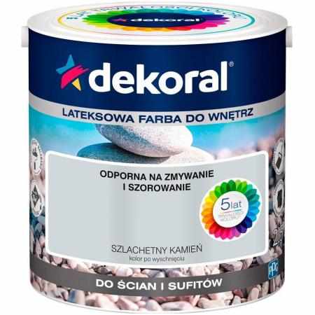 SAMCHEM AKRYLIT W SZLACHETNY KAMIEŃ 5L DEKORAL Farby AKRYLIT W / MOC KOLORU SZLACHETNY KAMIEŃ 5LW 2021 roku seria kolorowych