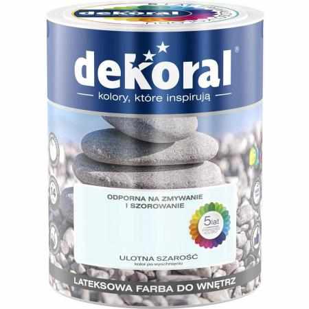 SAMCHEM AKRYLIT W ULOTNA SZAROŚĆ 5L DEKORAL Farby AKRYLIT W / MOC KOLORU ULOTNA SZAROŚĆ 5LW 2021 roku seria kolorowych farb SAMCHEM AKRYLIT W ULOTNA SZAROŚĆ 5L DEKORAL Farby AKRYLIT W / MOC KOLORU ULOTNA SZAROŚĆ 5LW 2021 roku seria kolorowych farb