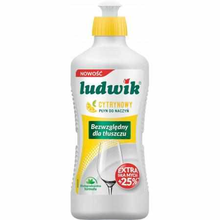 SAMCHEM LUDWIK PŁYN DO NACZYŃ CYTRYNOWY450G Ludwik Płyny do naczyń LUDWIK PŁYN DO NACZYŃ CYTRYNOWY450G