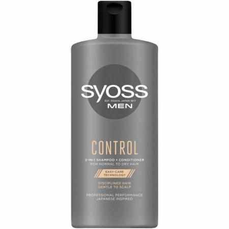 SAMCHEM SYOSS MEN CONTROL SZAMPON DO WŁOSÓW 2W1 440ML SYOSS Strona główna SYOSS MEN CONTROL SZAMPON DO WŁOSÓW 2W1 440ML