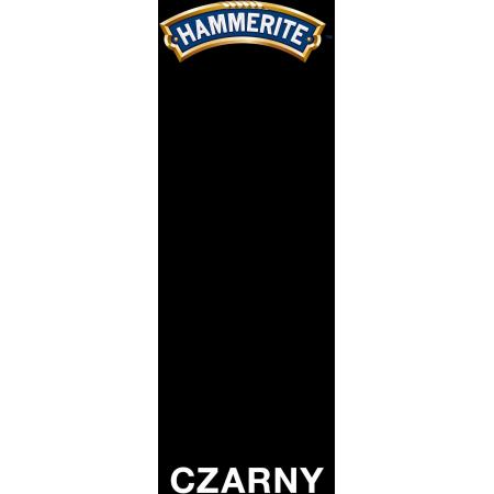 SAMCHEM HAMMERITE 0.25L MATOWY CZARNY Hammerite Emalie do metalu, drewna i betonu. Emalia antykorozyjna bezpośrednio na rdzę