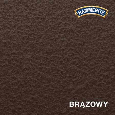 SAMCHEM HAMMERITE 0.7L MŁOTKOWY BRĄZOWY Hammerite Emalie do metalu, drewna i betonu. Emalia antykorozyjna bezpośrednio na rd