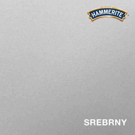 SAMCHEM HAMMERITE 0.7L POŁYSK SREBRNY Hammerite Emalie do metalu, drewna i betonu. Emalia antykorozyjna bezpośrednio na rdzę