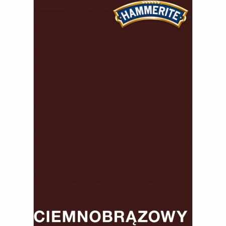 SAMCHEM HAMMERITE 0.7L PÓŁMAT CIEMNOBRĄZOWY Hammerite Emalie do metalu, drewna i betonu. Emalia antykorozyjna bezpośrednio n SAMCHEM HAMMERITE 0.7L PÓŁMAT CIEMNOBRĄZOWY Hammerite Emalie do metalu, drewna i betonu. Emalia antykorozyjna bezpośrednio n