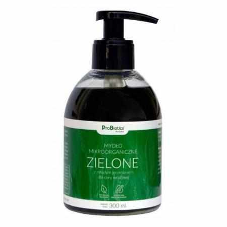 SAMCHEM PROBIOTICS MYDŁO ZIELONE W PŁYNIE 300ML ProBiotics Mydła toaletowe PROBIOTICS MYDŁO ZIELONE W PŁYNIE 300ML
