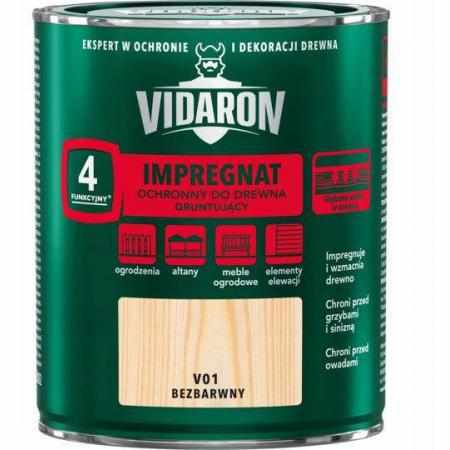 SAMCHEM VIDARON IMPREGNAT GRUNT BEZBARWNY 4.5L Vidaron Impregnat do drewna VIDARON IMPREGNAT GRUNT BEZBARWNY 4.5L wydajność SAMCHEM VIDARON IMPREGNAT GRUNT BEZBARWNY 4.5L Vidaron Impregnat do drewna VIDARON IMPREGNAT GRUNT BEZBARWNY 4.5L wydajność