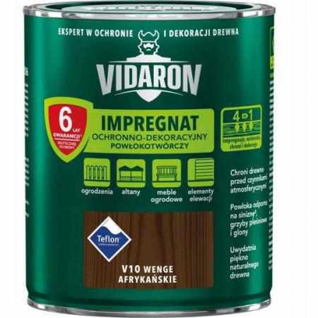 SAMCHEM VIDARON IMPREGNAT WENGE AFRYKAŃSKIE V10 9L Vidaron Impregnat do drewna VIDARON IMPREGNAT WENGE AFRYKAŃSKIE V10 9L wy