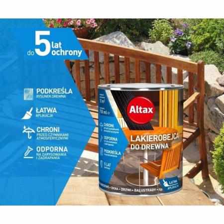 SAMCHEM LAKIEROBEJCA 0.25L PALISANDER ALTAXIN Altax Strona główna LAKIEROBEJCA PALISANDER ALTAXIN\ndo 5 lat ochrony\npodkreś