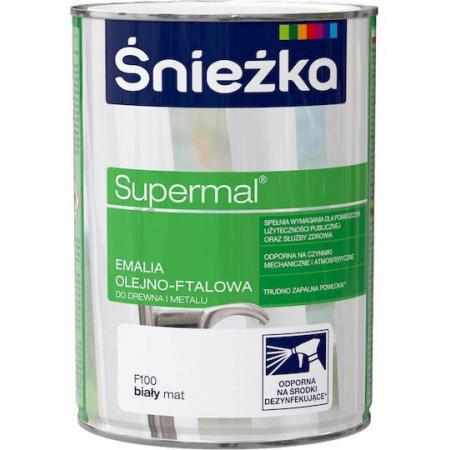 SAMCHEM Farba OLEJNA SUPERMAL BIAŁA MAT 0.8L Śnieżka Emalie do metalu, drewna i betonu. Farba OLEJNA SUPERMAL BIAŁA MAT 0.8L SAMCHEM Farba OLEJNA SUPERMAL BIAŁA MAT 0.8L Śnieżka Emalie do metalu, drewna i betonu. Farba OLEJNA SUPERMAL BIAŁA MAT 0.8L